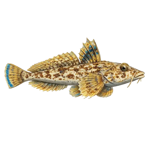 Flekket fløyfisk (Callionymus maculatus)